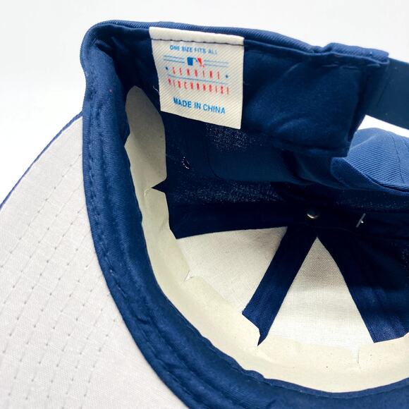 Vintage Milwaukee Brewers Snapback Hat Logo 7 Competitor Twill Deadstock NOS 90s - Picture 7 of 9